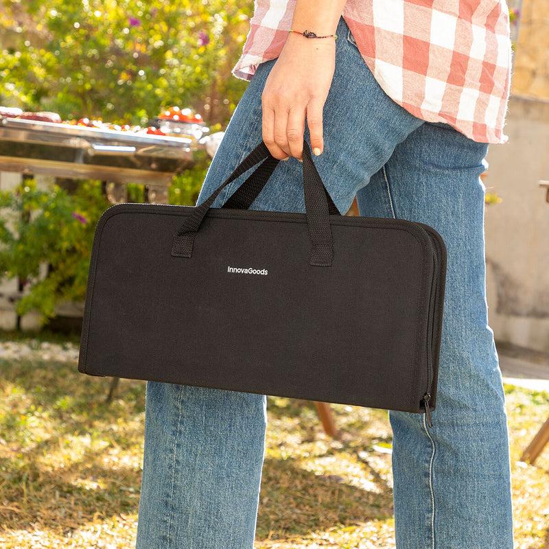 Innovagoods Kit De Utensilios Para Barbacoa Con Maletín BBSet InnovaGoods 12 Piezas