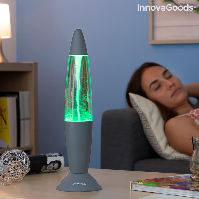 Innovagoods Lámpara De Lava LED Tornado Twamp InnovaGoods