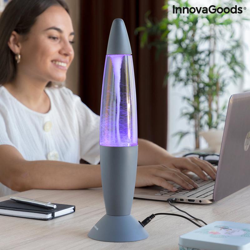 Innovagoods Lámpara De Lava LED Tornado Twamp InnovaGoods