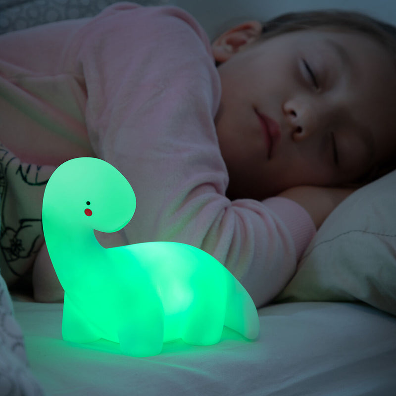 innovagoods Lámpara Dinosaurio LED Multicolor Lightosaurus InnovaGoods