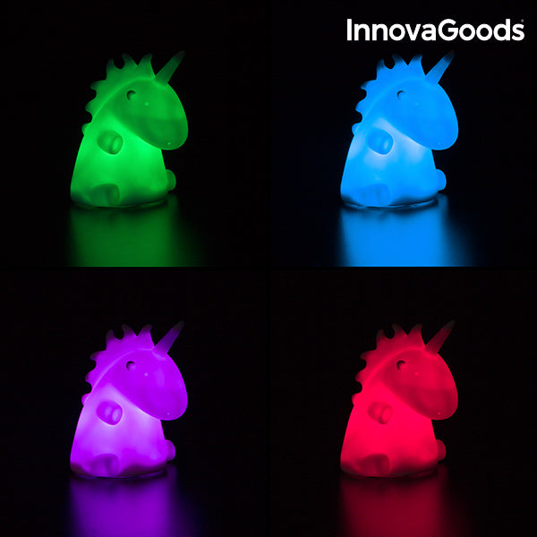 Innovagoods Lámpara Unicornio Multicolor LEDicorn InnovaGoods