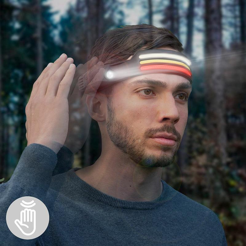 innovagoods Linterna Frontal LED Recargable y Ajustable Recobright InnovaGoods