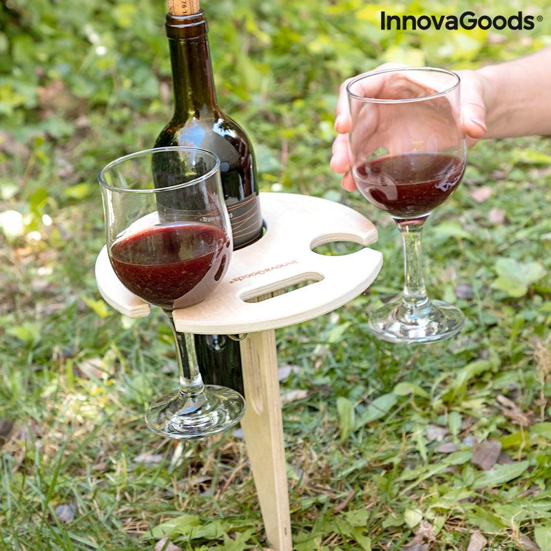 Innovagoods Mesa De Vino Plegable Y Portátil Para Exteriores Winnek InnovaGoods