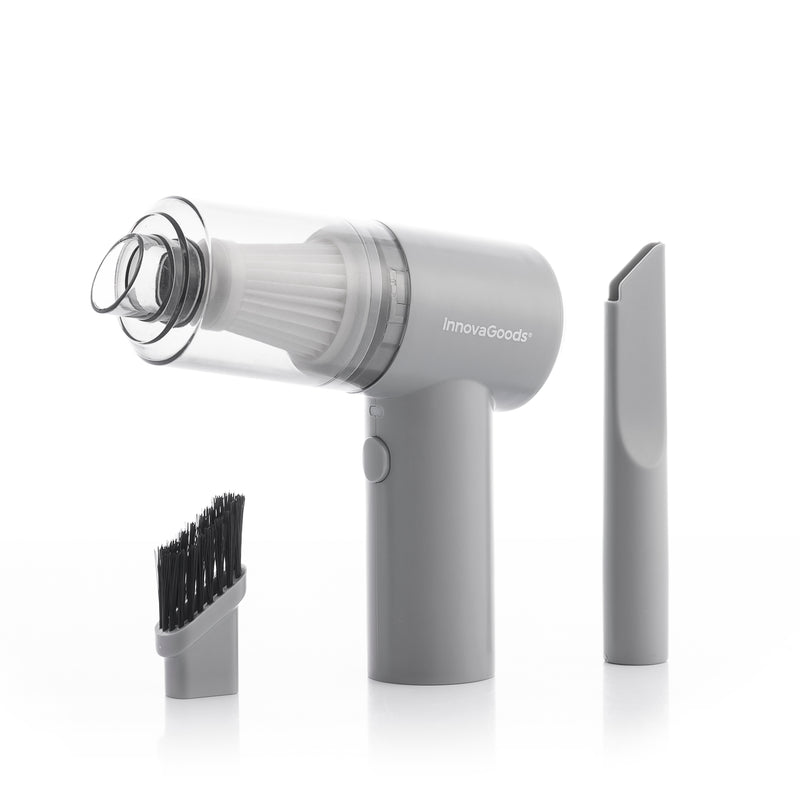 Innovagoods Mini Aspirador De Mano Inalámbrico Recargable Recuum InnovaGoods