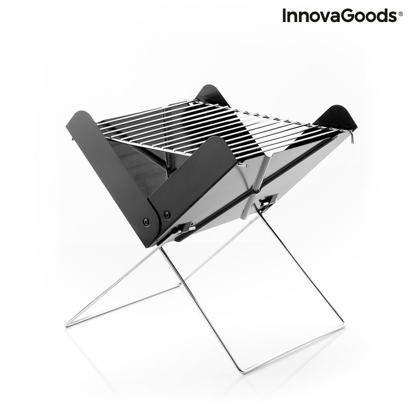 innovagoods Mini Barbacoa Plegable Portátil para Carbón Foldecue InnovaGoods