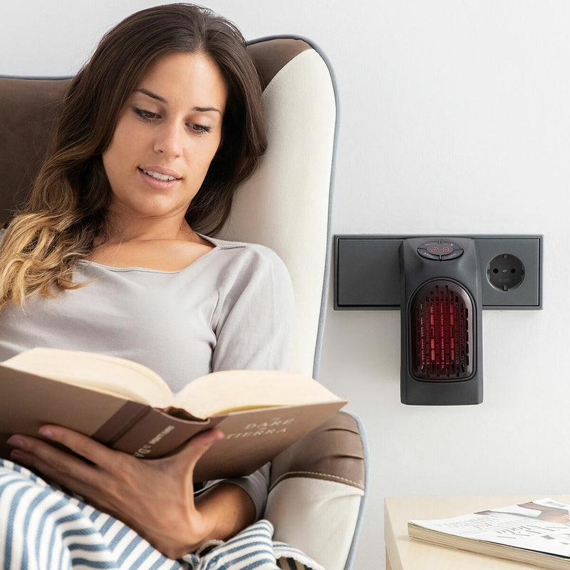 Innovagoods Mini Calefactor De Enchufe Portátil Heatpod InnovaGoods 400 W