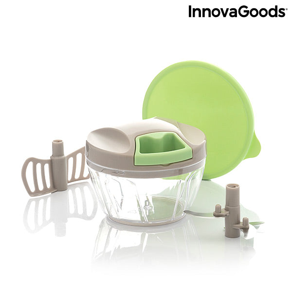 Innovagoods Mini Picadora Manual Con Cuerda Spinop InnovaGoods