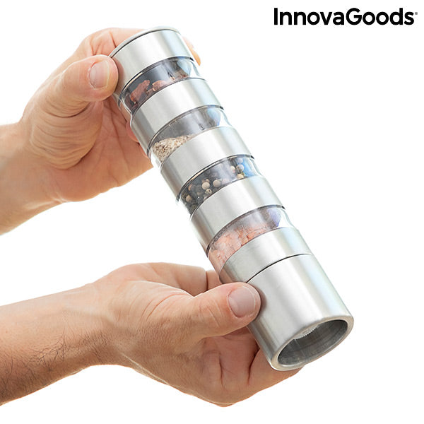 Innovagoods Molinillo De Especias 4 En 1 Millmix InnovaGoods