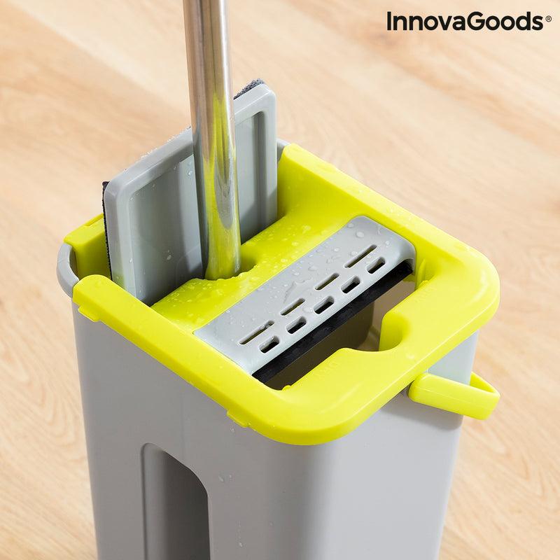 Innovagoods Mopa Fregona Con Cubo De Doble Acción Klirimop InnovaGoods