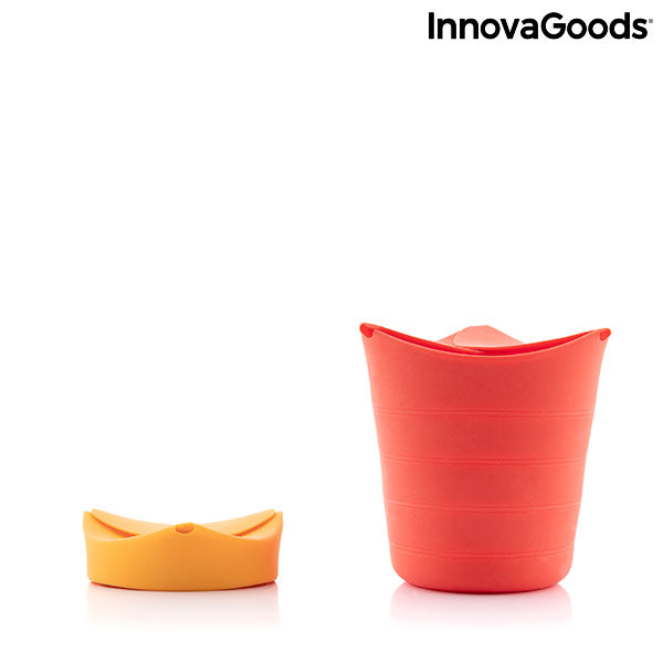 Innovagoods Palomiteras De Silicona Plegables Popbox InnovaGoods (Pack De 2)
