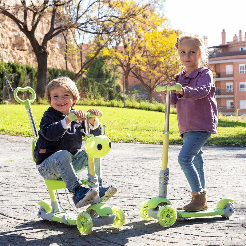innovagoods Patinete para Niños Evolutivo 3 en 1 Scuvol InnovaGoods