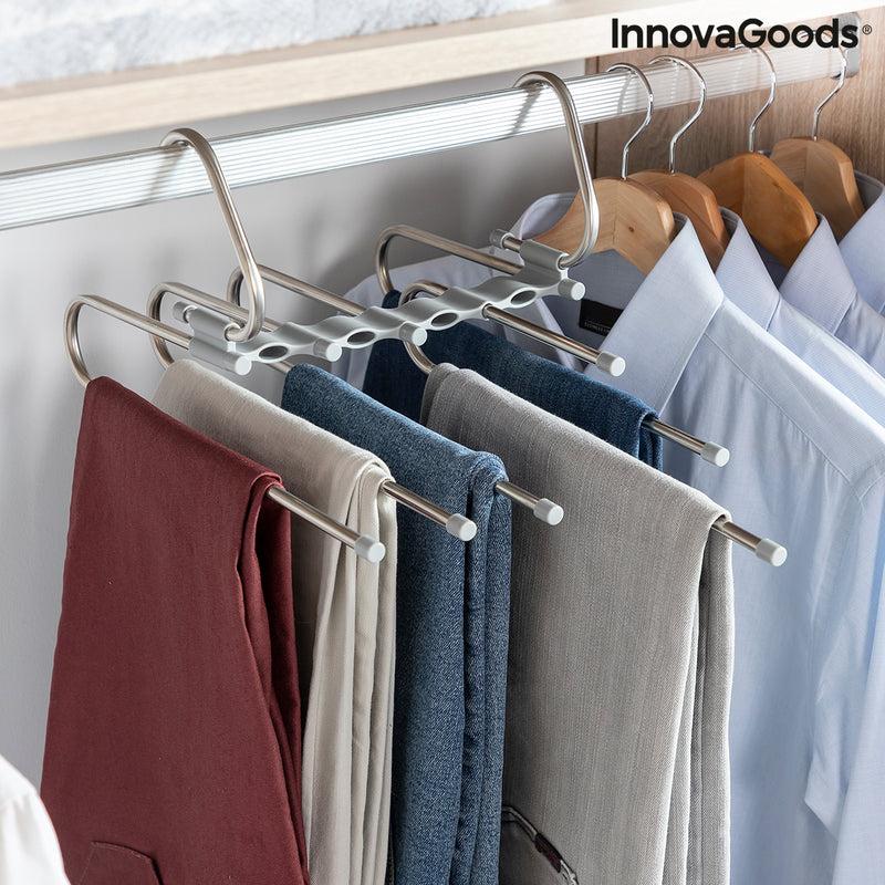 Innovagoods Percha Múltiple Para Pantalones 5 En 1 Havser InnovaGoods
