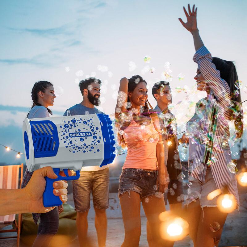 Innovagoods Pistola De Burbujas Gigante Con LED Gubles XL InnovaGoods