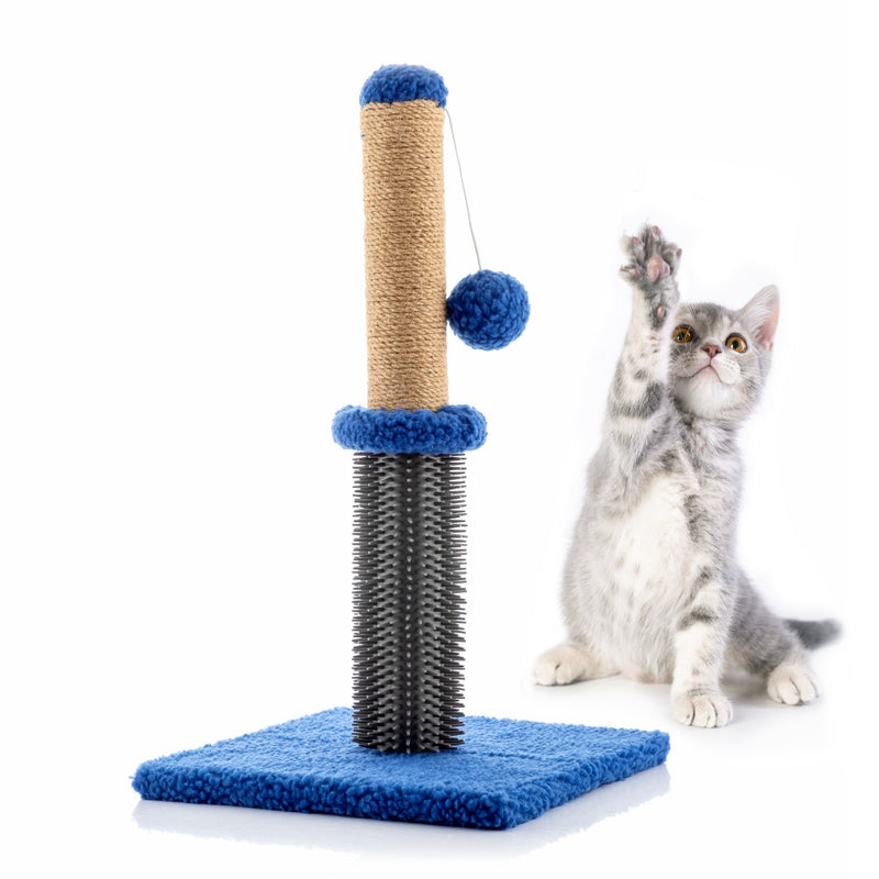 Innovagoods Poste Rascador Masajeador Con Pelota Para Gatos Miausage InnovaGoods