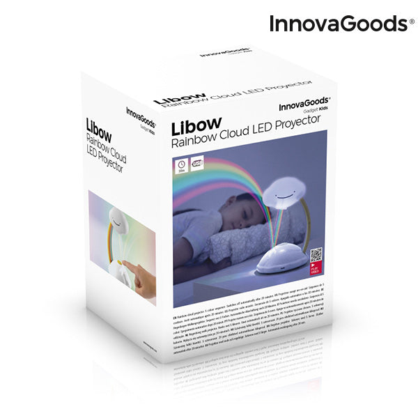 Innovagoods Proyector LED Nube Arcoíris Libow InnovaGoods