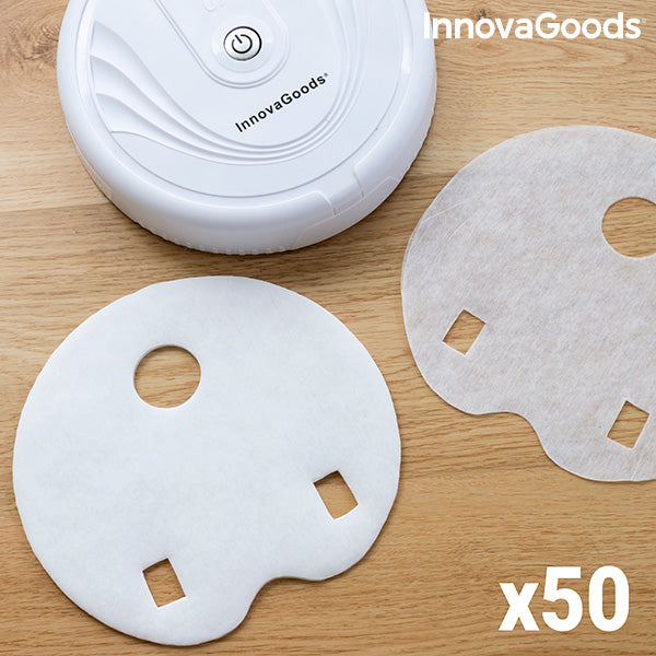 innovagoods Recambios de Mopa para Robots de Limpieza InnovaGoods Pack de 50 uds
