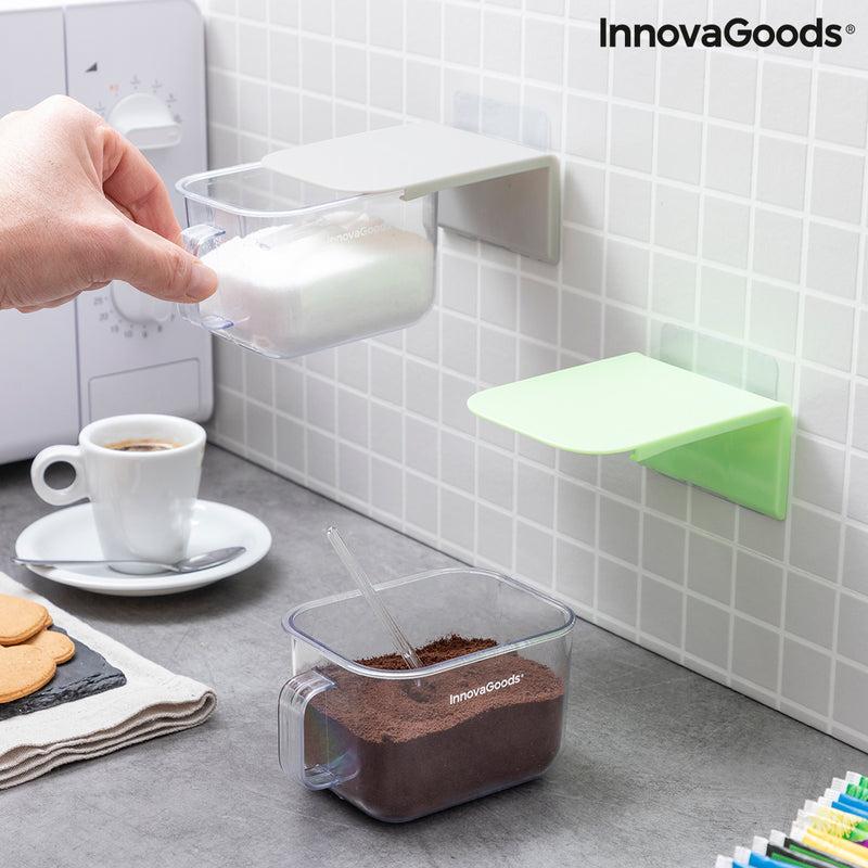 Innovagoods Recipientes De Cocina Adhesivos Extraíbles Handstore InnovaGoods Pack De 2 Uds