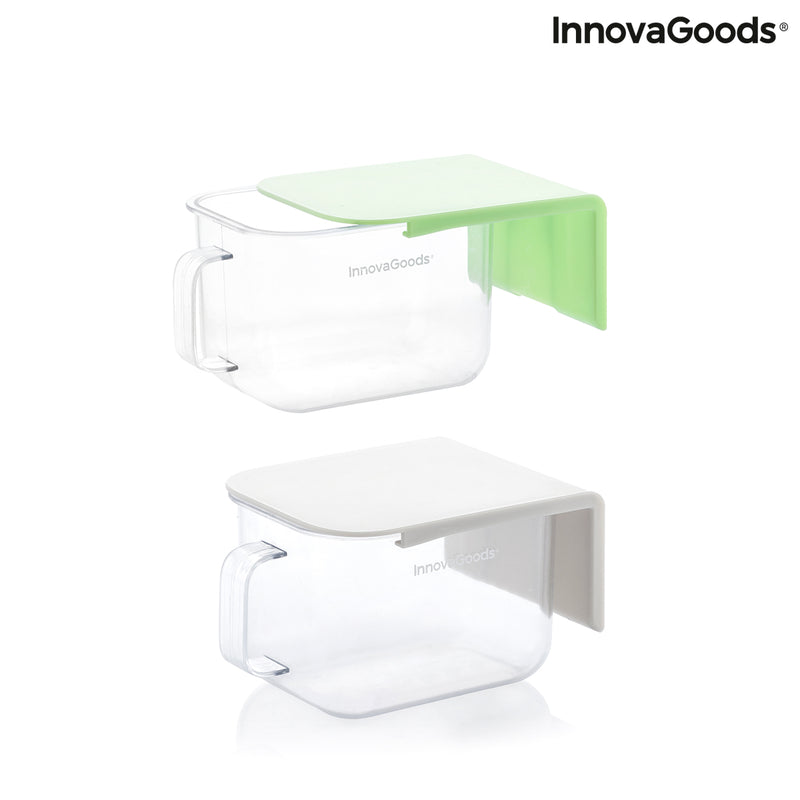 innovagoods Recipientes de Cocina Adhesivos Extraíbles Handstore InnovaGoods Pack de 2 uds