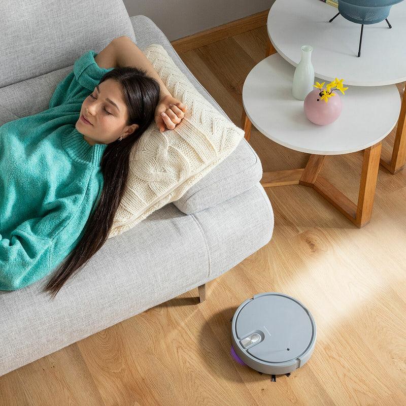 Innovagoods Robot Aspirador Recargable Multifunción 5 En 1 Varob InnovaGoods