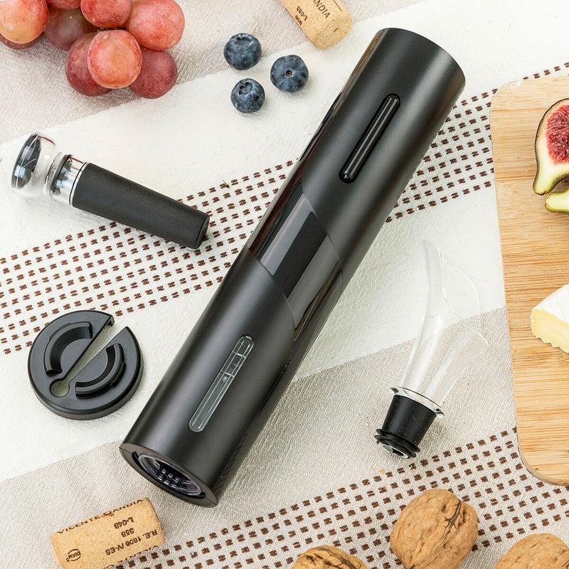 Innovagoods Sacacorchos Eléctrico Con Accesorios Para Vino Corking InnovaGoods