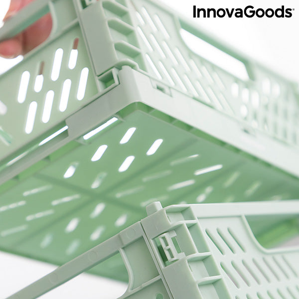 Innovagoods Set De 3 Cajas Organizadoras Plegables Y Apilables Boxtor InnovaGoods