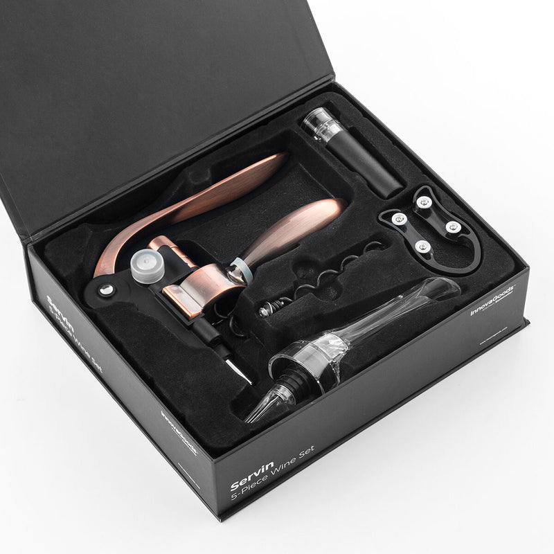 Innovagoods Set De Accesorios Para Vino Servin InnovaGoods 5 Piezas