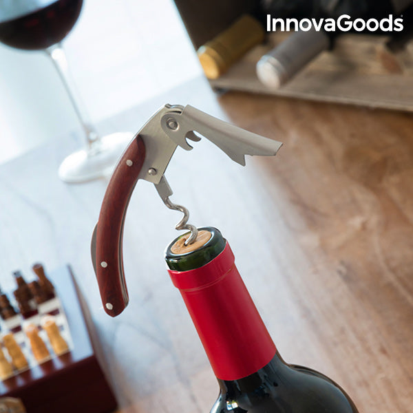 Innovagoods Set De Accesorios Para Vino Y Ajedrez InnovaGoods (37 Piezas)