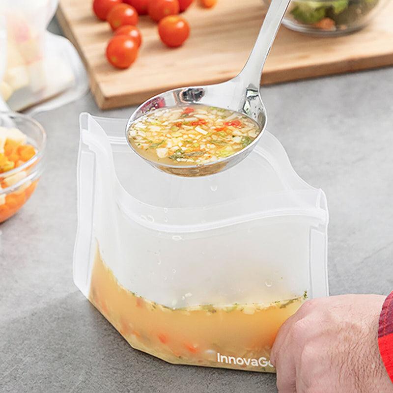 Innovagoods Set De Bolsas Reutilizables Para Alimentos Freco InnovaGoods 10 Piezas