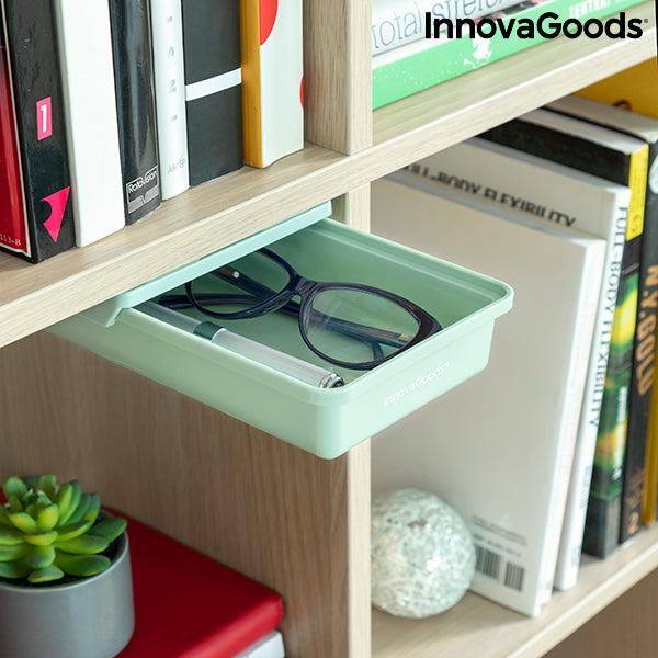 Innovagoods Set De Cajones Auxiliares Adhesivos Para Escritorio Underalk InnovaGoods Pack De 2 Uds