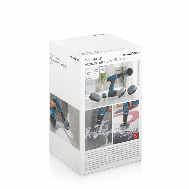 Innovagoods Set De Cepillos De Limpieza Para Taladro Sofklin InnovaGoods 5 Unidades