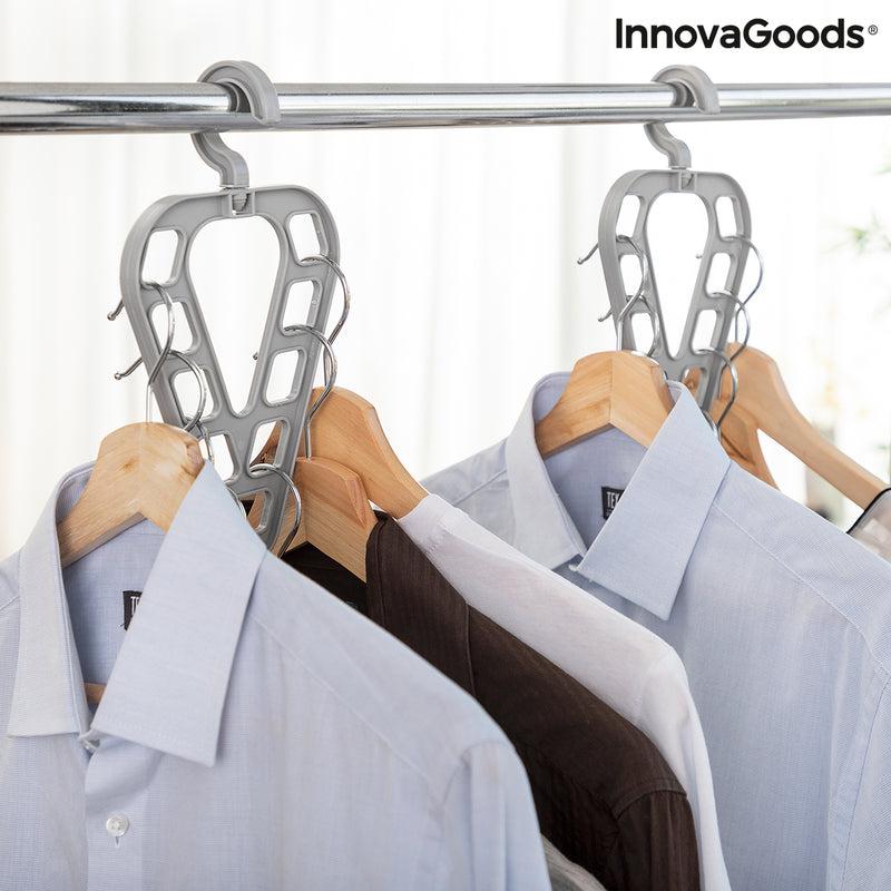 innovagoods Set de Organizadores para Perchas Orzer InnovaGoods 2 Unidades