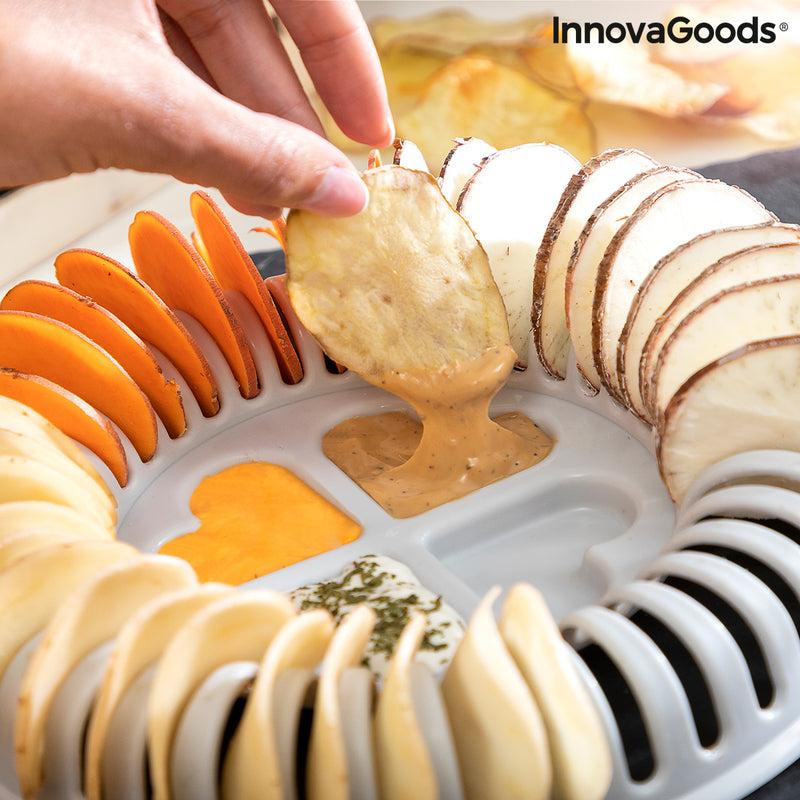 Innovagoods Set Para Hacer Chips Al Microondas Con Mandolina Y Recetas Chipit InnovaGoods