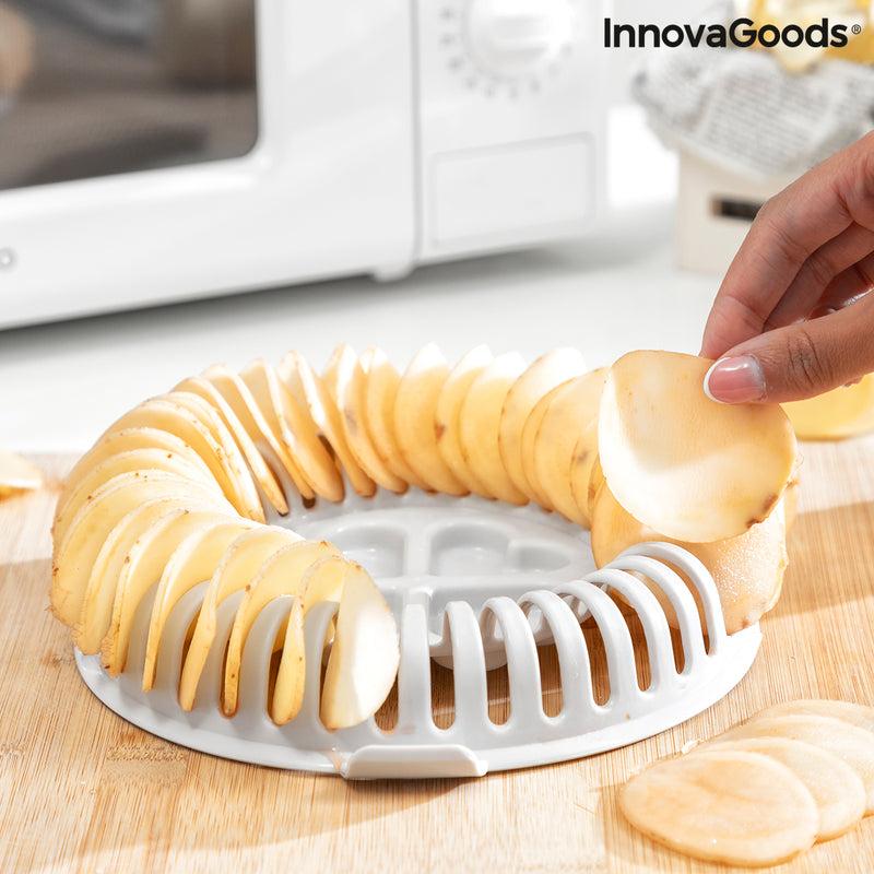 Innovagoods Set Para Hacer Chips Al Microondas Con Mandolina Y Recetas Chipit InnovaGoods