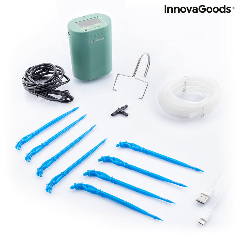 innovagoods Sistema de Riego Automático por Goteo para Macetas Regott InnovaGoods