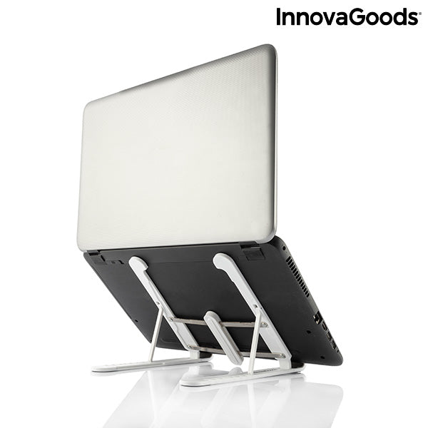 Innovagoods Soporte Plegable Y Regulable Para Portátil Flappot InnovaGoods