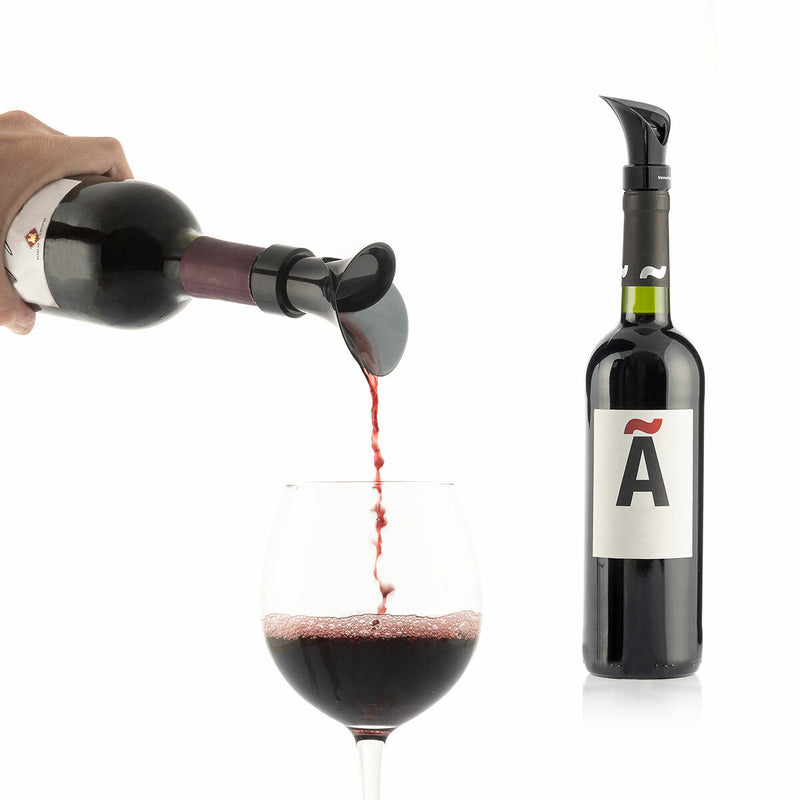 Innovagoods Tapón Dispensador Aireador De Vino 2 En 1 Wintopp InnovaGoods