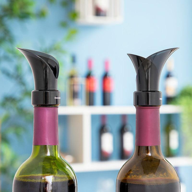 Innovagoods Tapón Dispensador Aireador De Vino 2 En 1 Wintopp InnovaGoods