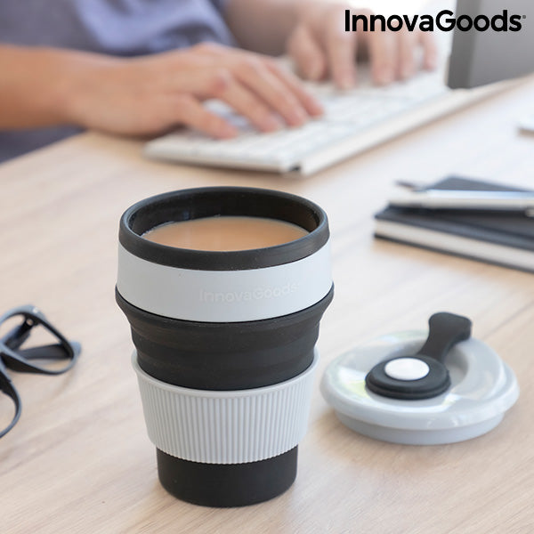 Innovagoods Taza Plegable De Silicona Flahsie InnovaGoods
