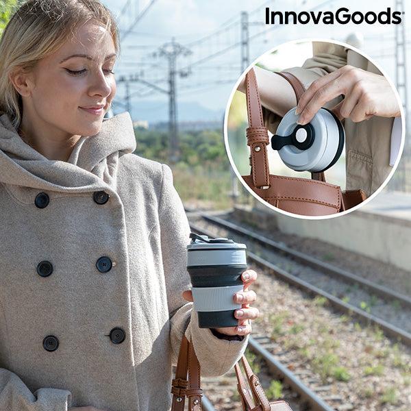 innovagoods Taza Plegable de Silicona Flahsie InnovaGoods