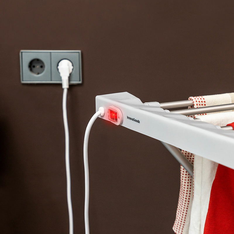 Innovagoods Tendedero Eléctrico Plegable Dryak InnovaGoods 8 Barras 120 W