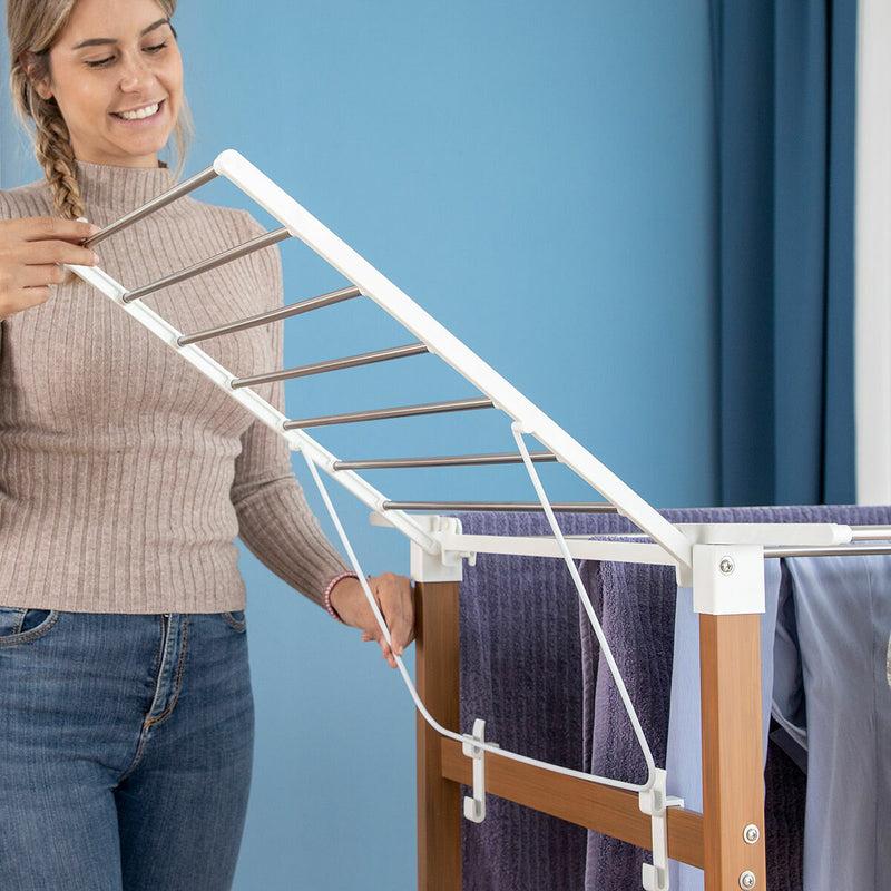 Innovagoods Tendedero Plegable Vertical Con Ruedas Dreeyl InnovaGoods 38 Barras