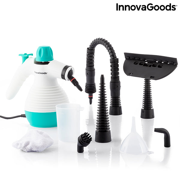 Innovagoods Vaporeta De Mano Multiusos Con Accesorios 9 En 1 Steany InnovaGoods 0 35 L 3 Bar 1000W