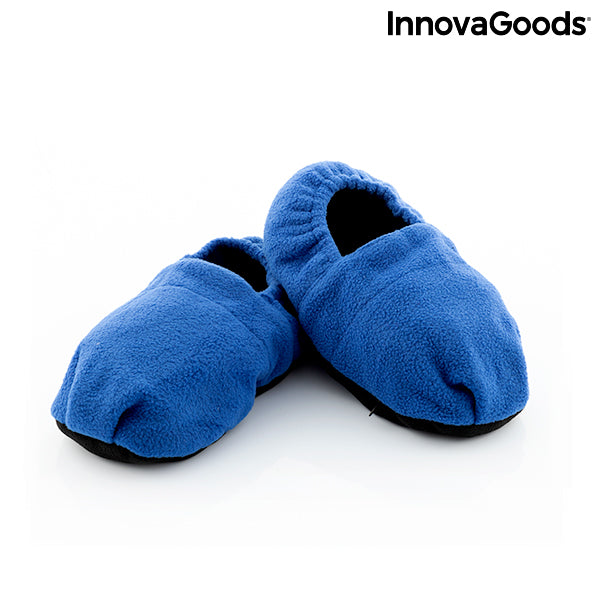 Innovagoods Zapatillas De Casa Calentables En Microondas InnovaGoods Azul