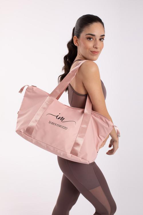 intermezzo Bolsa Delani con logo de Intermezzo para ballet danza y gimnasia