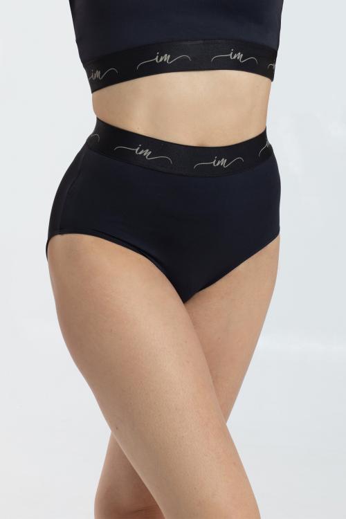 intermezzo Braga Culotte Cassie con goma logo en la cintura Jazz Ballet Intermezzo