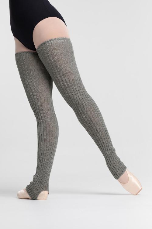 Intermezzo Calentadores De Lana Básicos Danza Y Ballet Largos Con Agujero De Intermezzo