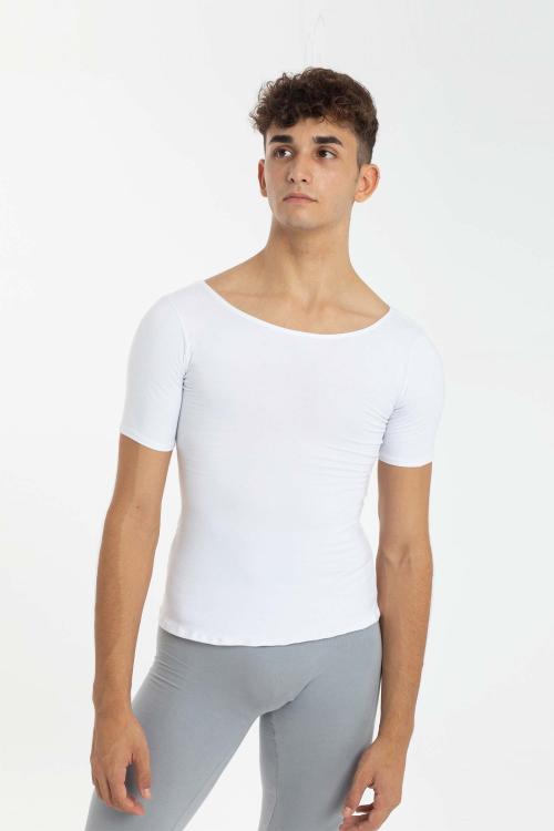 intermezzo Camiseta Blanca Básica Ballet Hombre Niño de Intermezzo danza