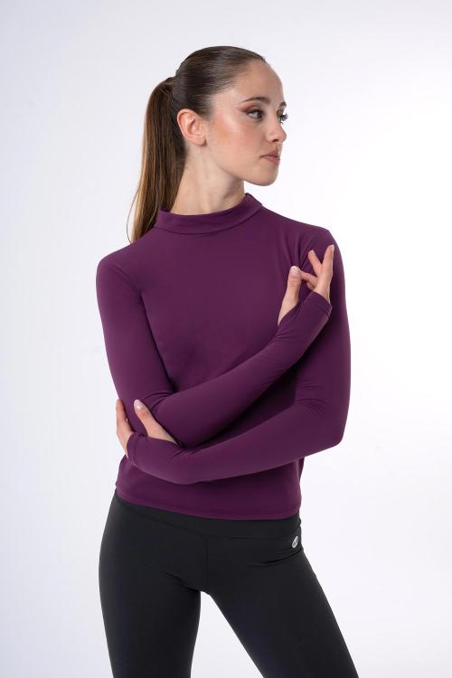 Intermezzo Camiseta Cintia Manga Larga Y Cuello Alto Con Interior Afelpado Intermezzo