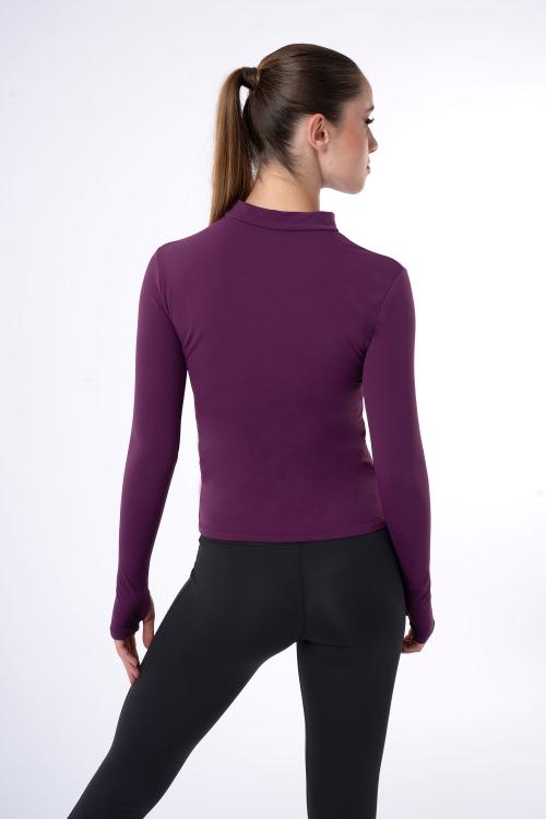 Intermezzo Camiseta Cintia Manga Larga Y Cuello Alto Con Interior Afelpado Intermezzo