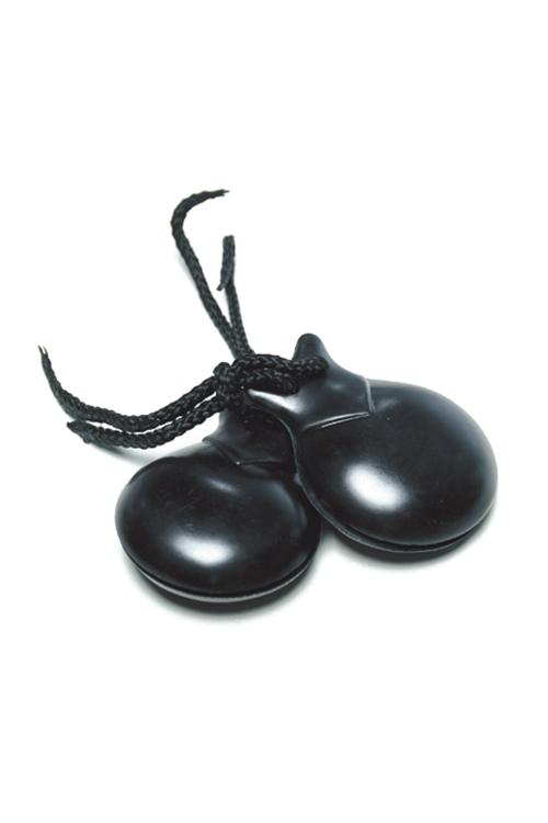 intermezzo Castañuelas de Fibra en color negro para Principantes de Intermezzo Danza Flamenco